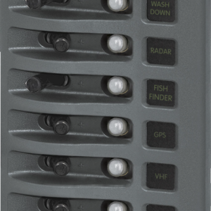 Waterproof Circuit Breaker Panel 8gang 12v