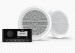 Fusion Stereo MS-RA60 and EL Classic Speaker Kit